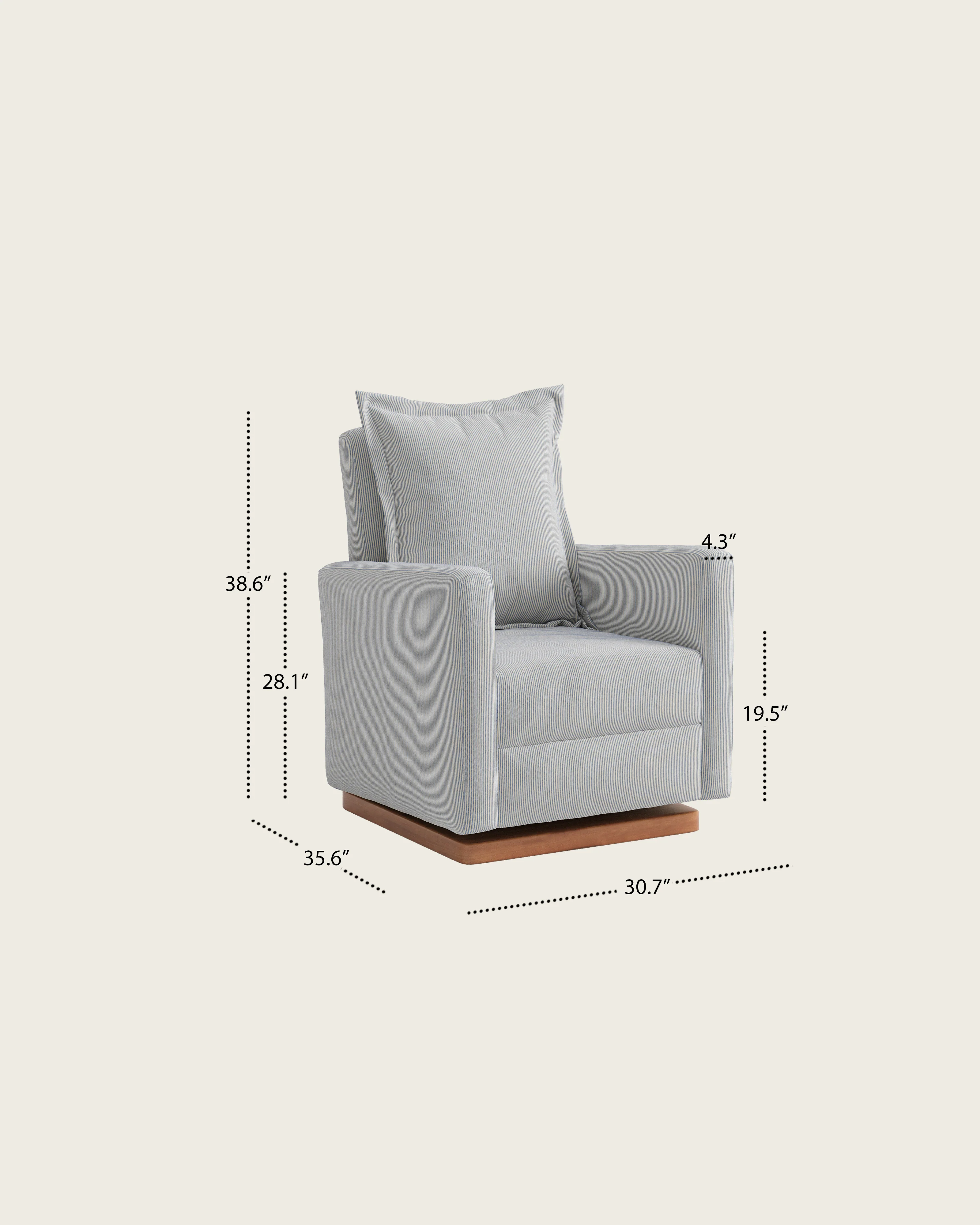 The Dawn Swivel Glider - Image 29
