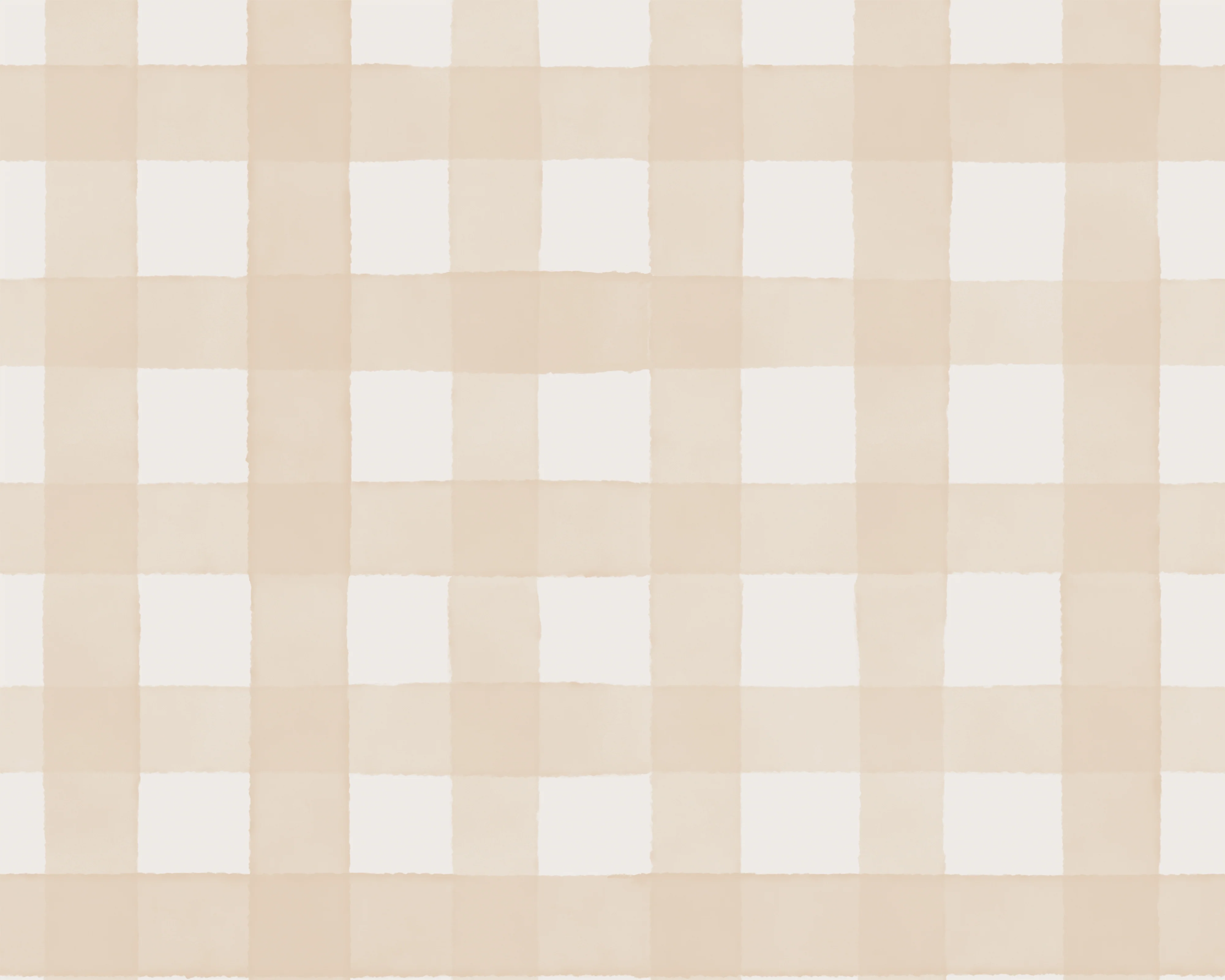 Watercolor Gingham Wallpaper Sample - Image 2