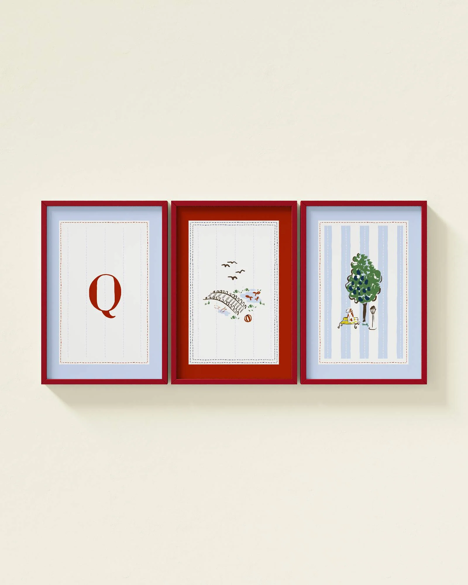 Parisian Park Personalized Wall Art Set - Image 15