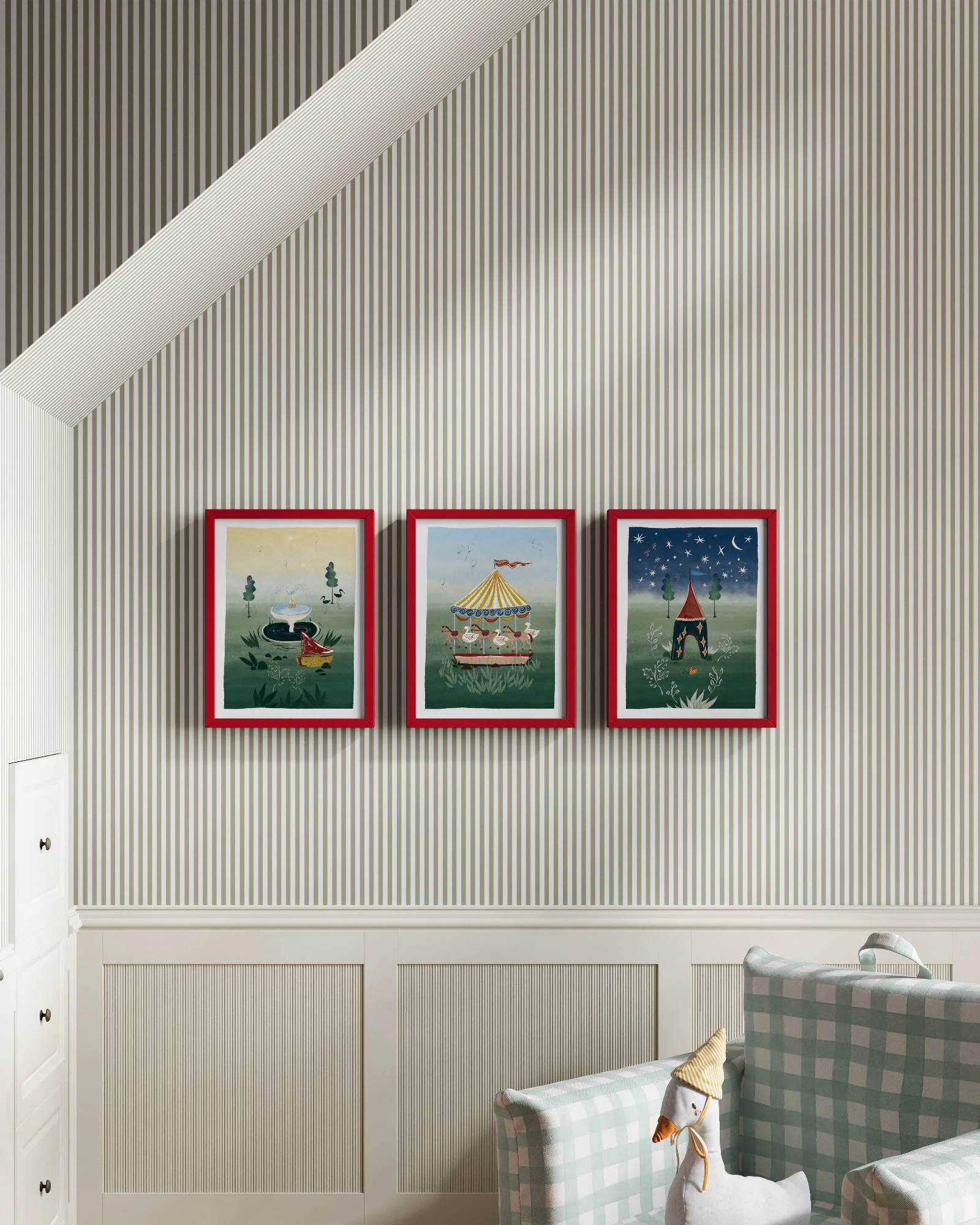 Parisian Park Wall Art Set - Image 11