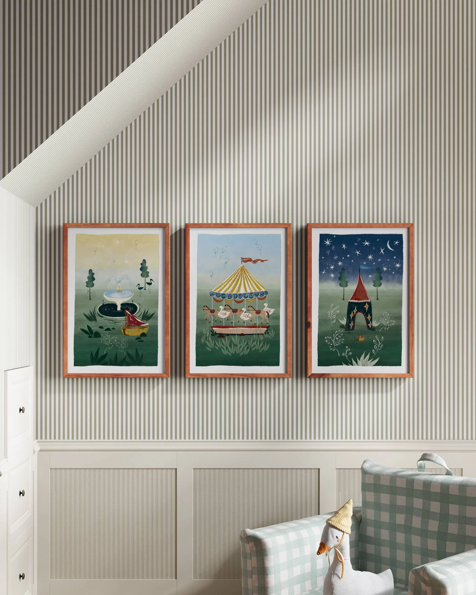 Parisian Park Wall Art Set - Image 17