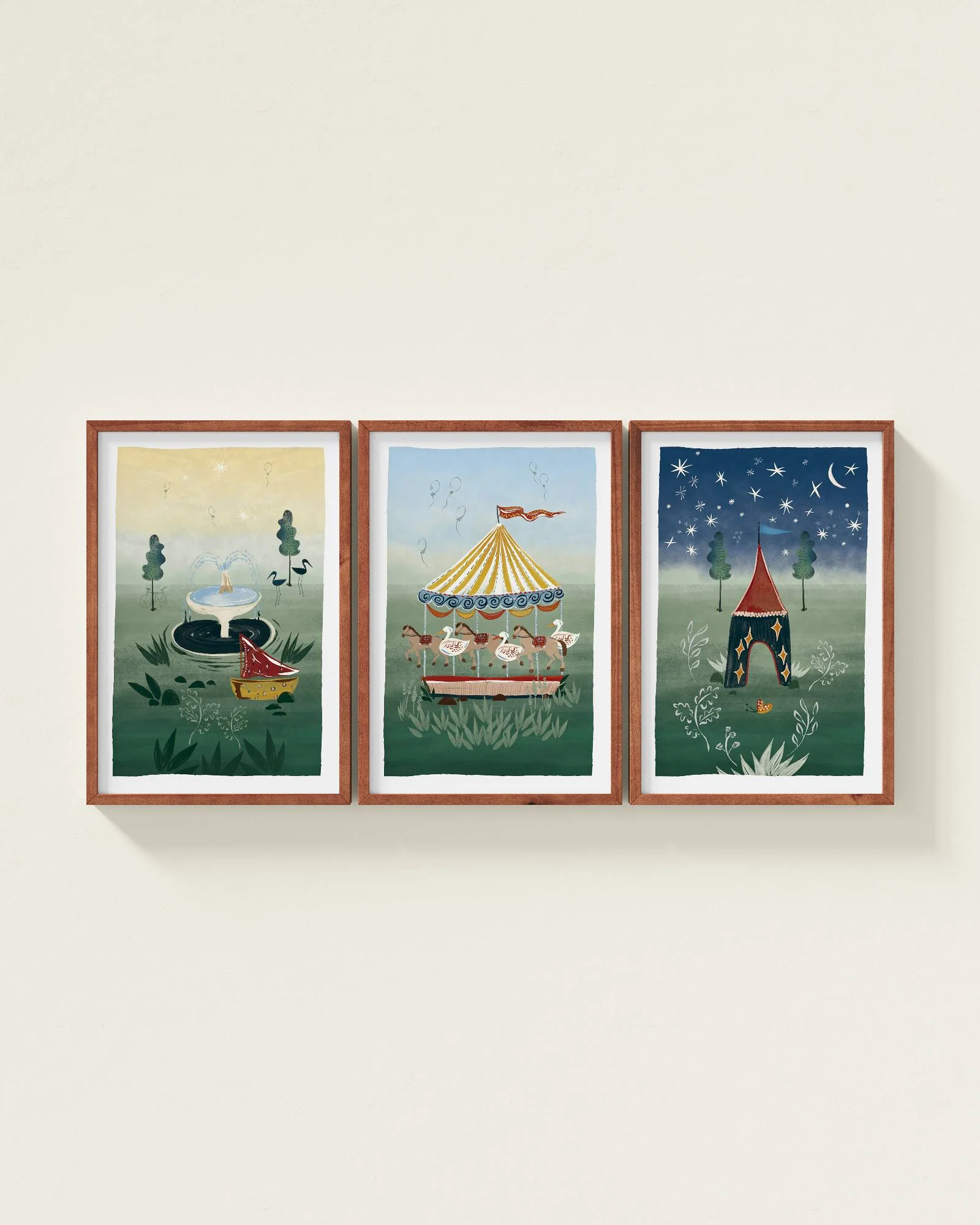 Parisian Park Wall Art Set - Image 18
