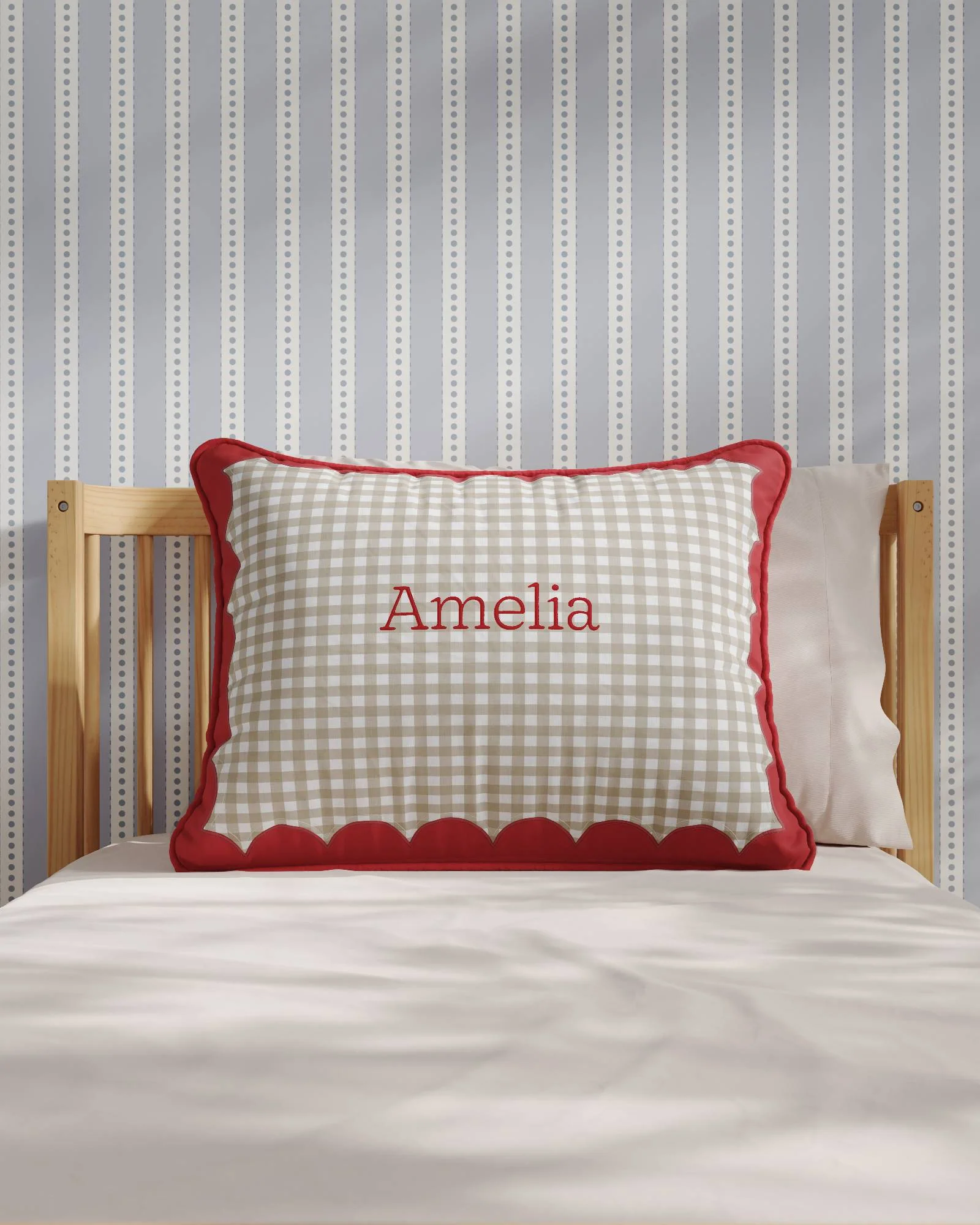 Scallop Personalized Twin Sham - Image 15