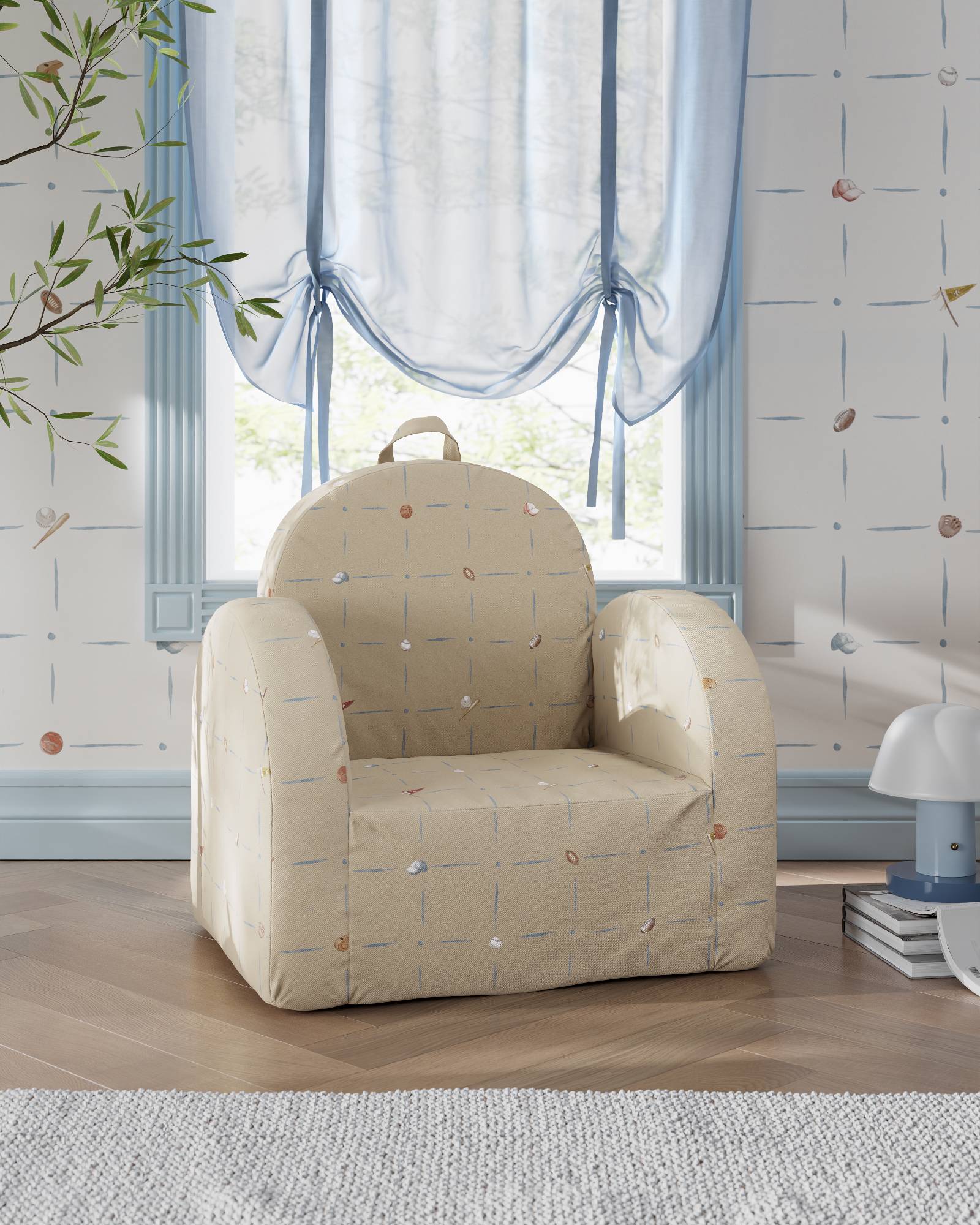 The Hop Mini Chair in Twill - Image 65