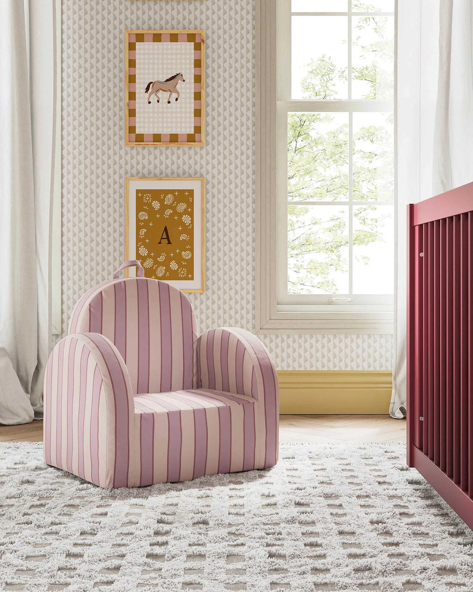 The Hop Mini Chair in Twill - Image 78