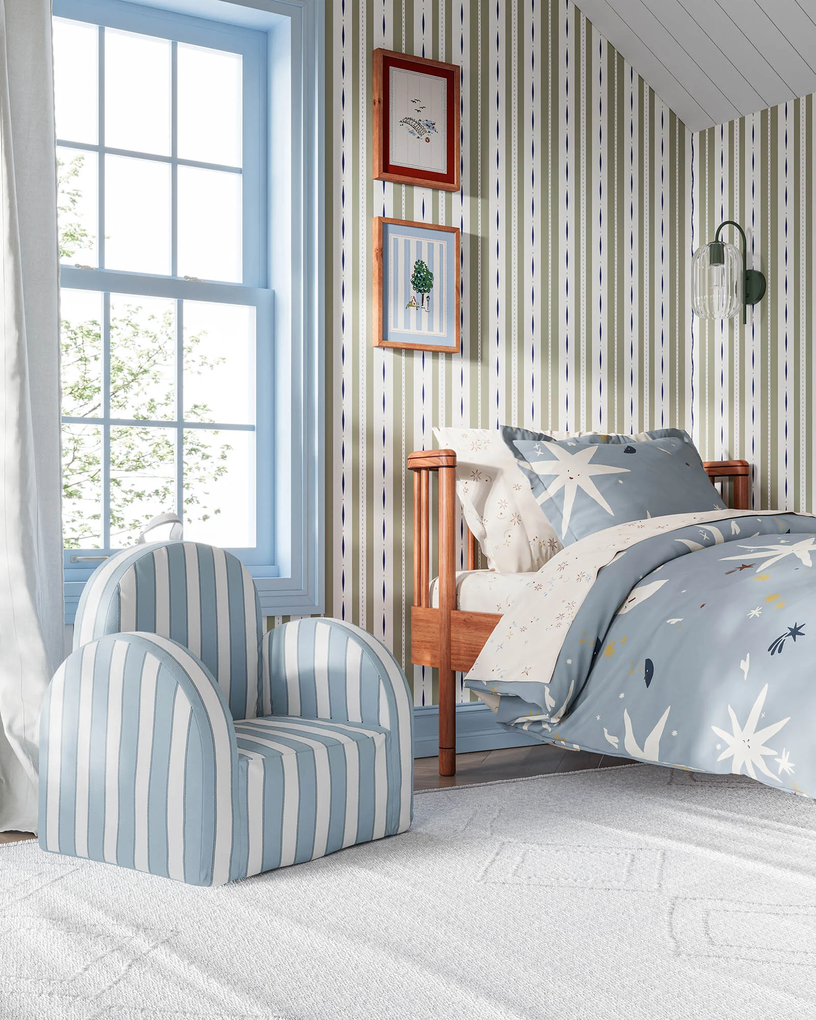 The Hop Mini Chair in Twill - Image 81