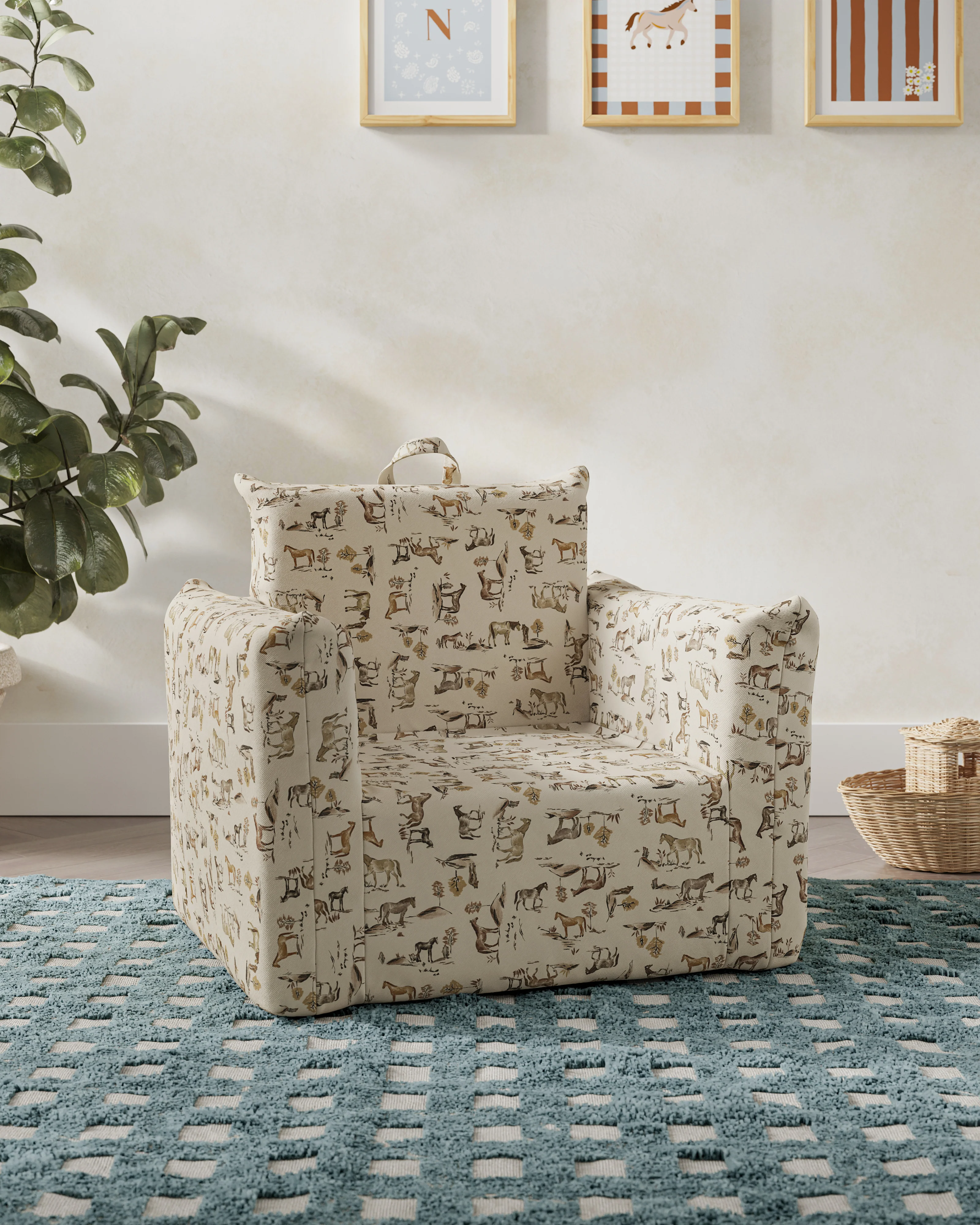 The Hug Mini Chair in Twill - Image 67