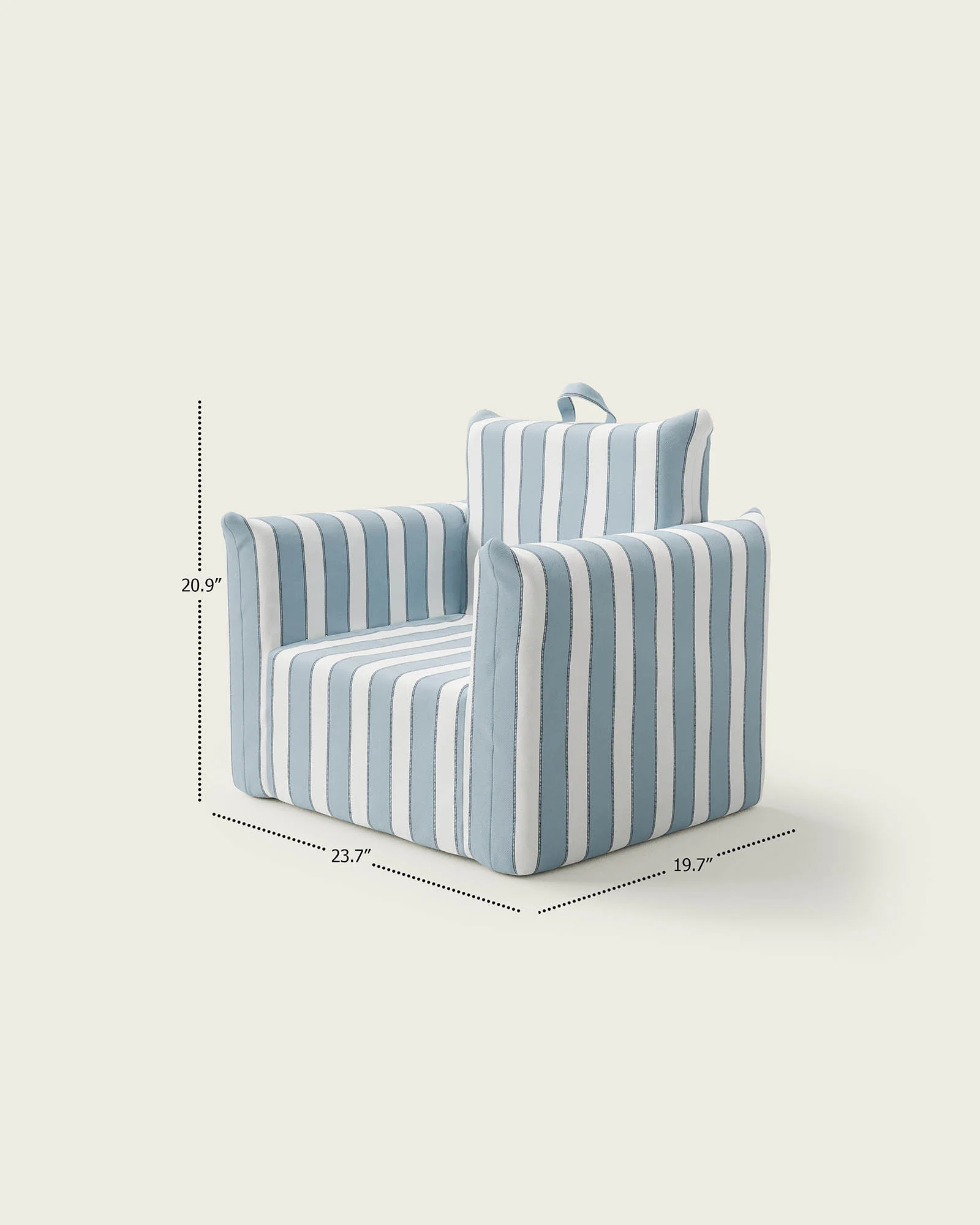 The Hug Mini Chair in Twill - Image 77