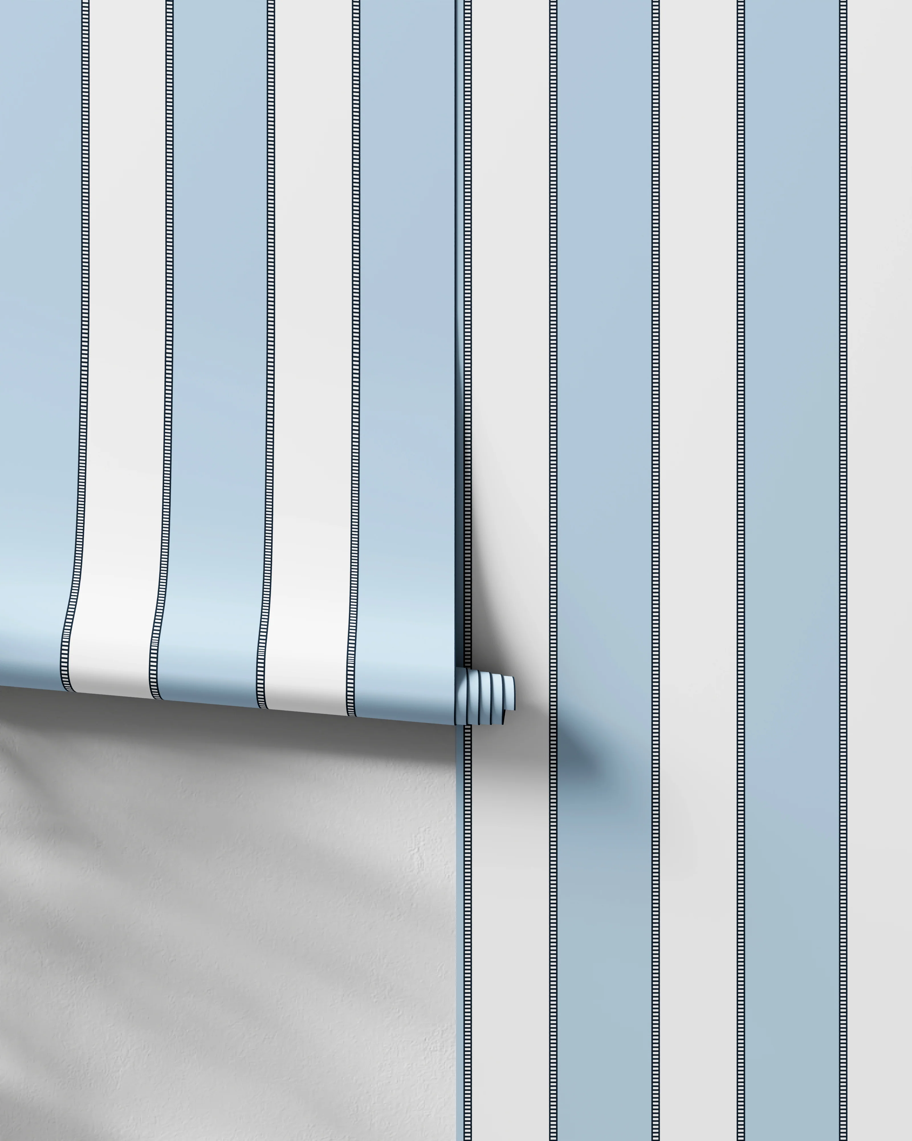Trimmed Stripe Wallpaper - Image 16