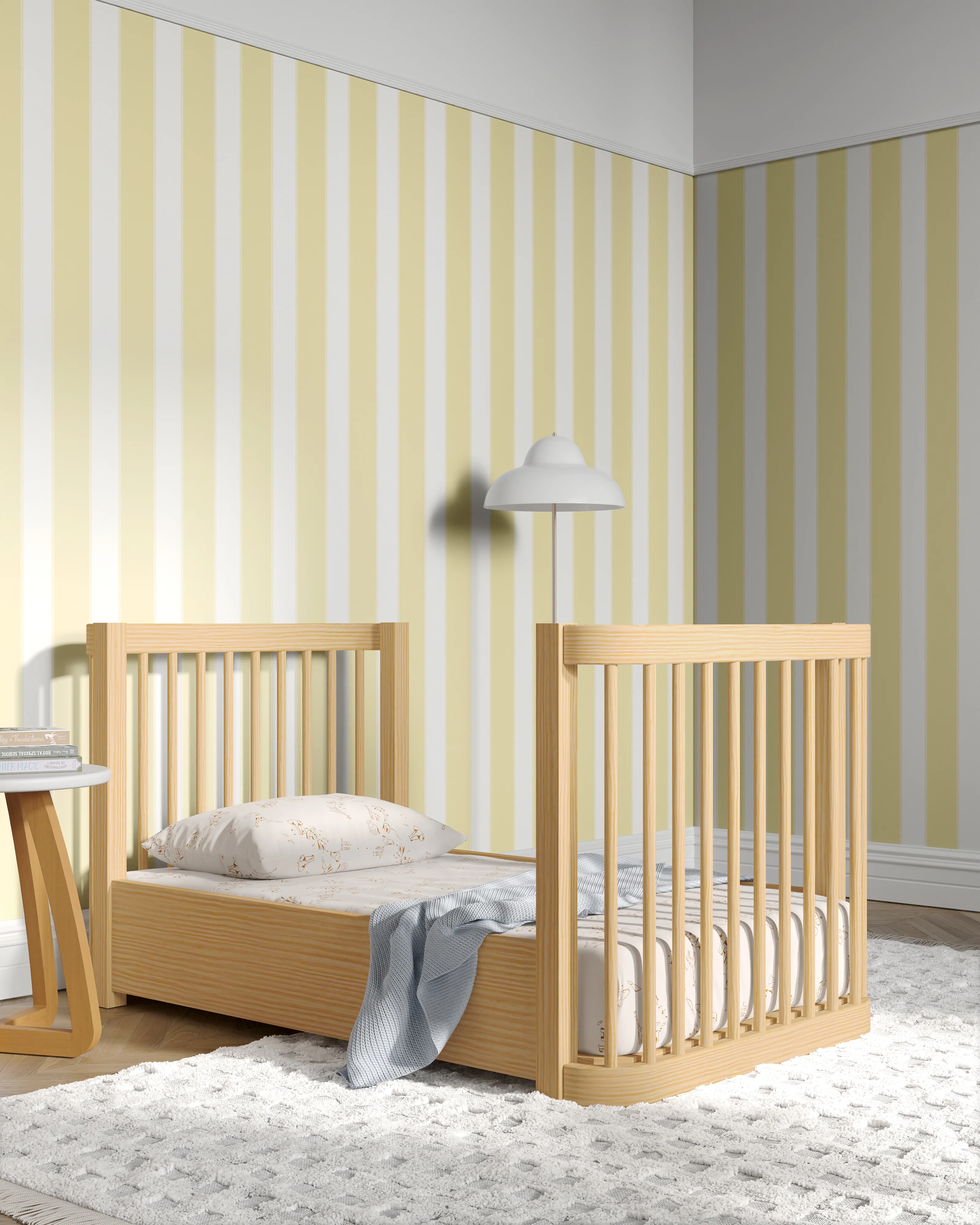 Trimmed Stripe Wallpaper - Image 19